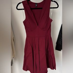 Windsor maroon dress